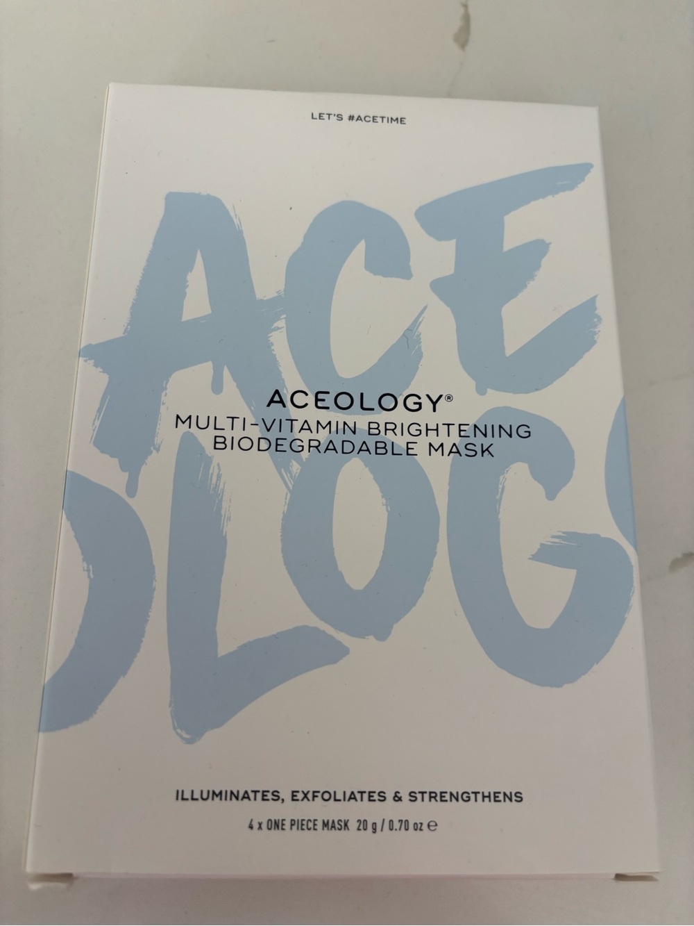 Aceology Multi-Vitamin Brightening Biodegradable Mask
